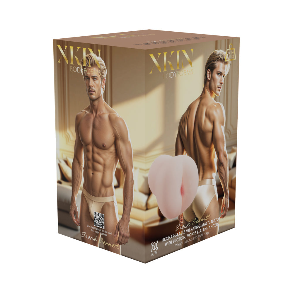 XKIN Brock Bennett Ass Vibration + Suction + Voice Masturbator