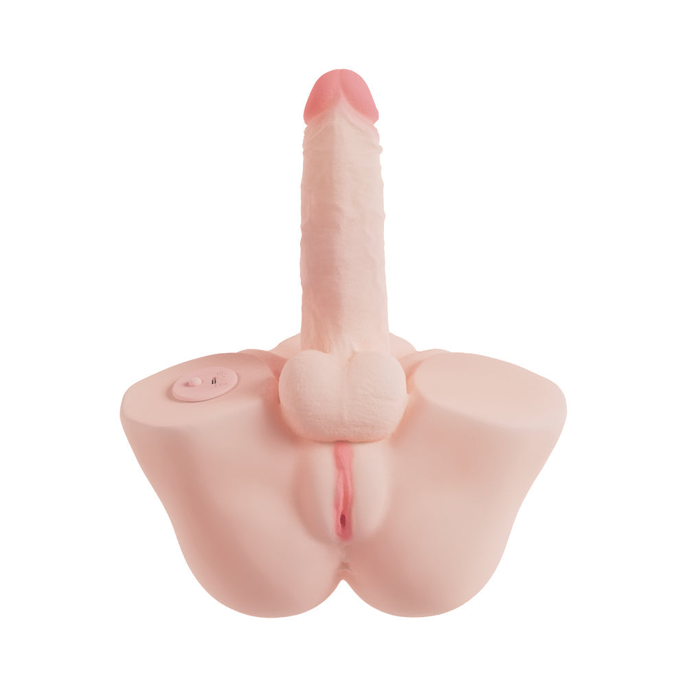 XKIN Body-Forms Emerie Avalon Trans Posable Vibrating Penis + Suction Vagina