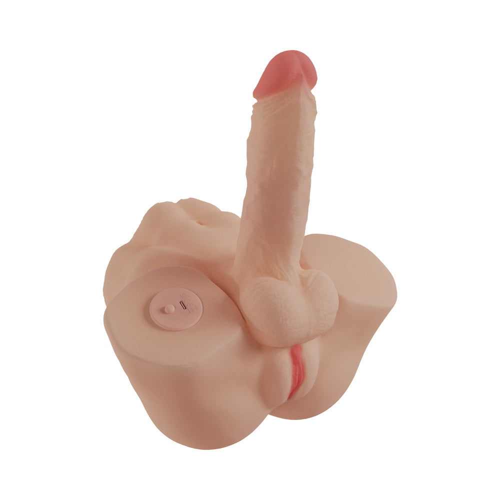 XKIN Body-Forms Renee Lovegood Trans Posable Vibrating Penis + Suction Vagina