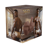 XKIN Body-Forms Jaxx Crowe Dual Density Penis with Vibrating Bullet