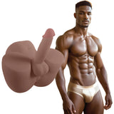 XKIN Body-Forms Jaxx Crowe Dual Density Penis with Vibrating Bullet