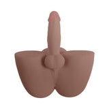 XKIN Body-Forms Jaxx Crowe Dual Density Penis with Vibrating Bullet