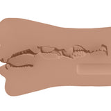 XKIN Crinsom Hex Mouth Masturbator with Vibrating Bullet