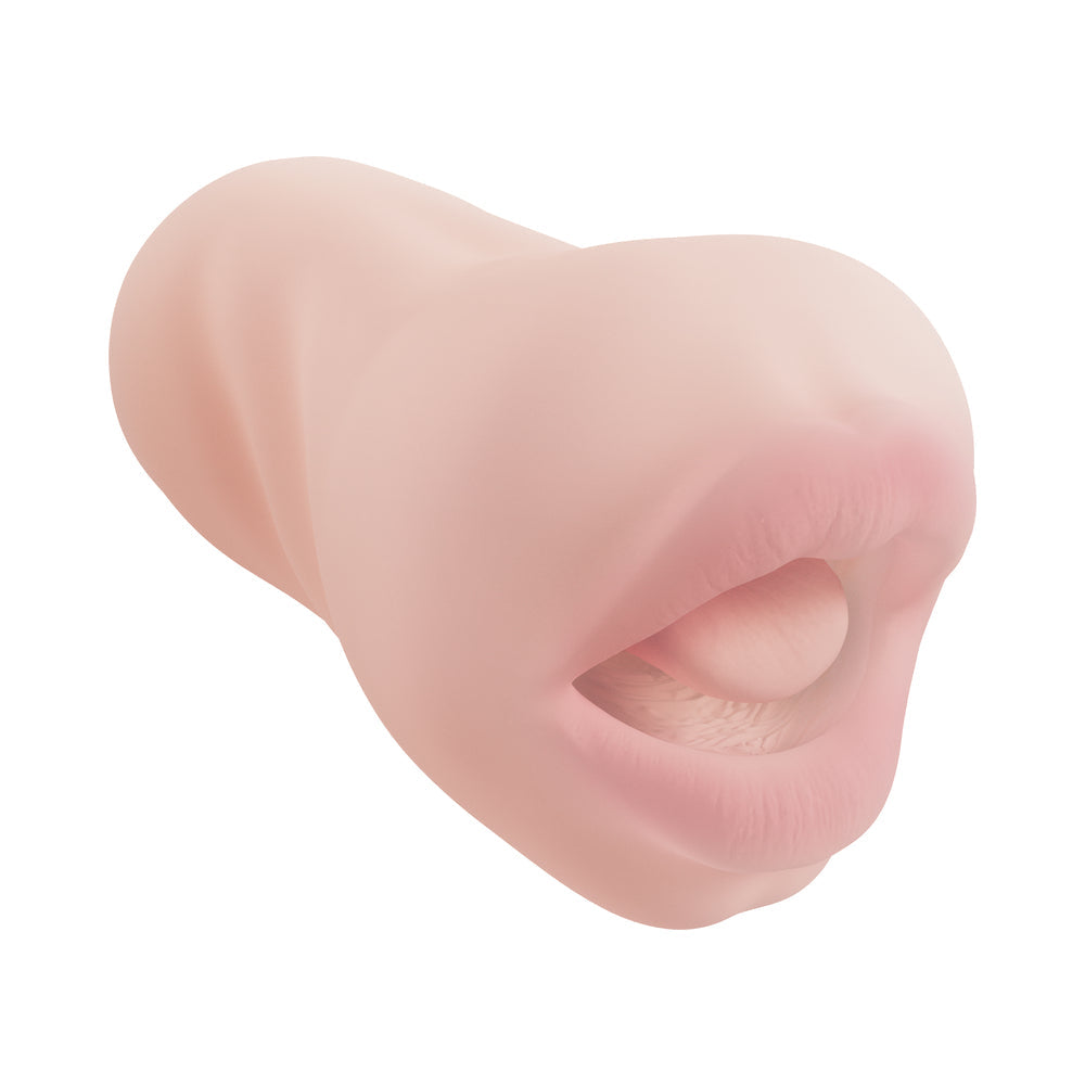 XKIN Dark Wolf Mouth Masturbator with Vibrating Bullet