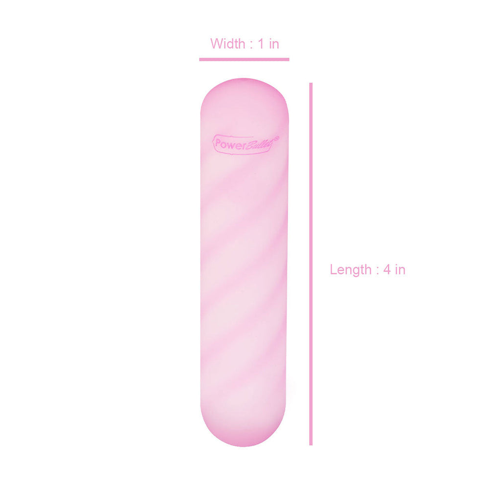 Softies Dual Layer Bullet 4 in. Pink