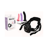 Adam & Eve Eve''s Silicone Strap On Play 5-Piece Set