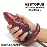 Creature Cocks Tentacle Inflatable Silicone Anal Plug Large