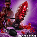 Creature Cocks Tentacle Inflatable Silicone Anal Plug Large
