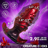 Creature Cocks Tentacle Inflatable Silicone Anal Plug Medium