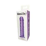 Adam & Eve Crystal Gem 7 in. Dildo Amethyst