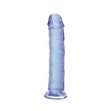 Adam & Eve Crystal Gem 7 in. Dildo Sapphire