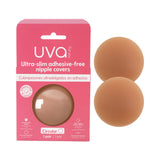 UVA Cocoa Non-Adhesive Round Nipple Covers