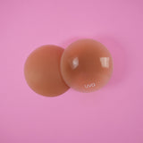 UVA Cocoa Non-Adhesive Round Nipple Covers