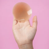UVA Cocoa Non-Adhesive Round Nipple Covers