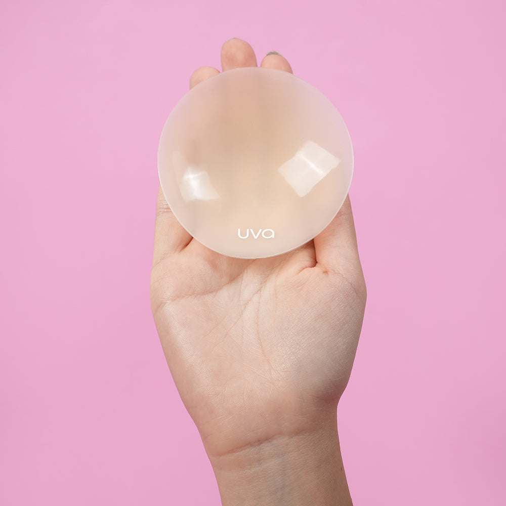 UVA Vanilla Non-Adhesive Round Nipple Covers