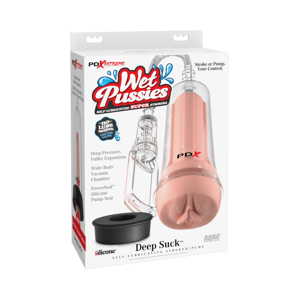 PDX Extreme Wet Pussies Self-Lubricating Pump System Deep Suck