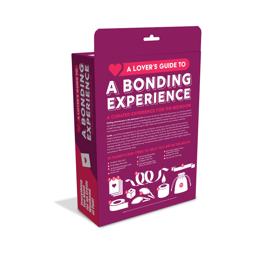 A Lover''s Guide to a Bonding Experience