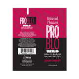 ProBlo Wild Oral Pleasure Salivating Gel Sour Cherry 1.5 oz.
