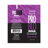 ProBlo Wild Oral Pleasure Salivating Gel Sour Grape 1.5 oz.