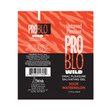 ProBlo Wild Oral Pleasure Salivating Gel Sour Watermelon 1.5 oz.