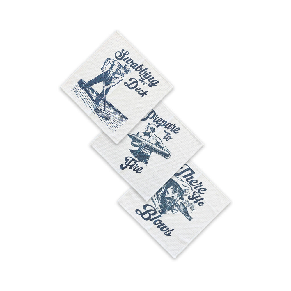 Cum Rags Seamen 3-Piece Set