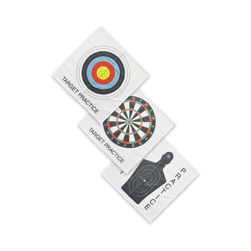 Cum Rags Target Practice 3-Piece Set
