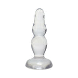 Crystal Jellies Novice Pop Plug 4 in. Clear