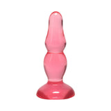 Crystal Jellies Novice Pop Plug 4 in. Pink