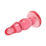Crystal Jellies Novice Pop Plug 4 in. Pink