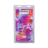 Crystal Jellies Curved Realistic Cock with Balls 8 in. Teal