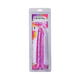 Crystal Jellies Realistic Cock 9 in. Purple