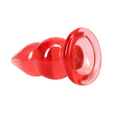 Crystal Jellies Double Pop Plug 6 in. Pink