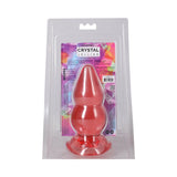 Crystal Jellies Double Pop Plug 6 in. Pink
