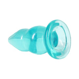 Crystal Jellies Double Pop Plug 6 in. Teal