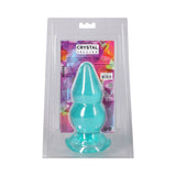 Crystal Jellies Double Pop Plug 6 in. Teal