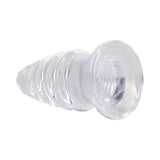 Crystal Jellies Anal Twist 5 in. Clear
