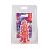 Crystal Jellies Anal Twist 5 in. Pink