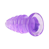 Crystal Jellies Anal Twist 5 in. Purple