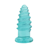 Crystal Jellies Anal Twist 5 in. Teal