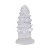 Crystal Jellies Anal Twist 6 in. Clear