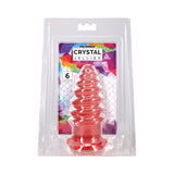 Crystal Jellies Anal Twist 6 in. Pink