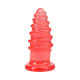 Crystal Jellies Anal Twist 6 in. Pink