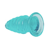 Crystal Jellies Anal Twist 6 in. Teal