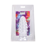 Crystal Jellies Anal Twist 7 in. Clear
