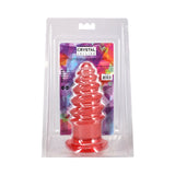 Crystal Jellies Anal Twist 7 in. Pink