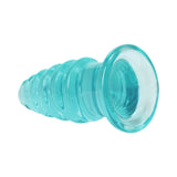 Crystal Jellies Anal Twist 7 in. Teal