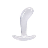 Crystal Jellies Curved Anal Trainer Set Clear