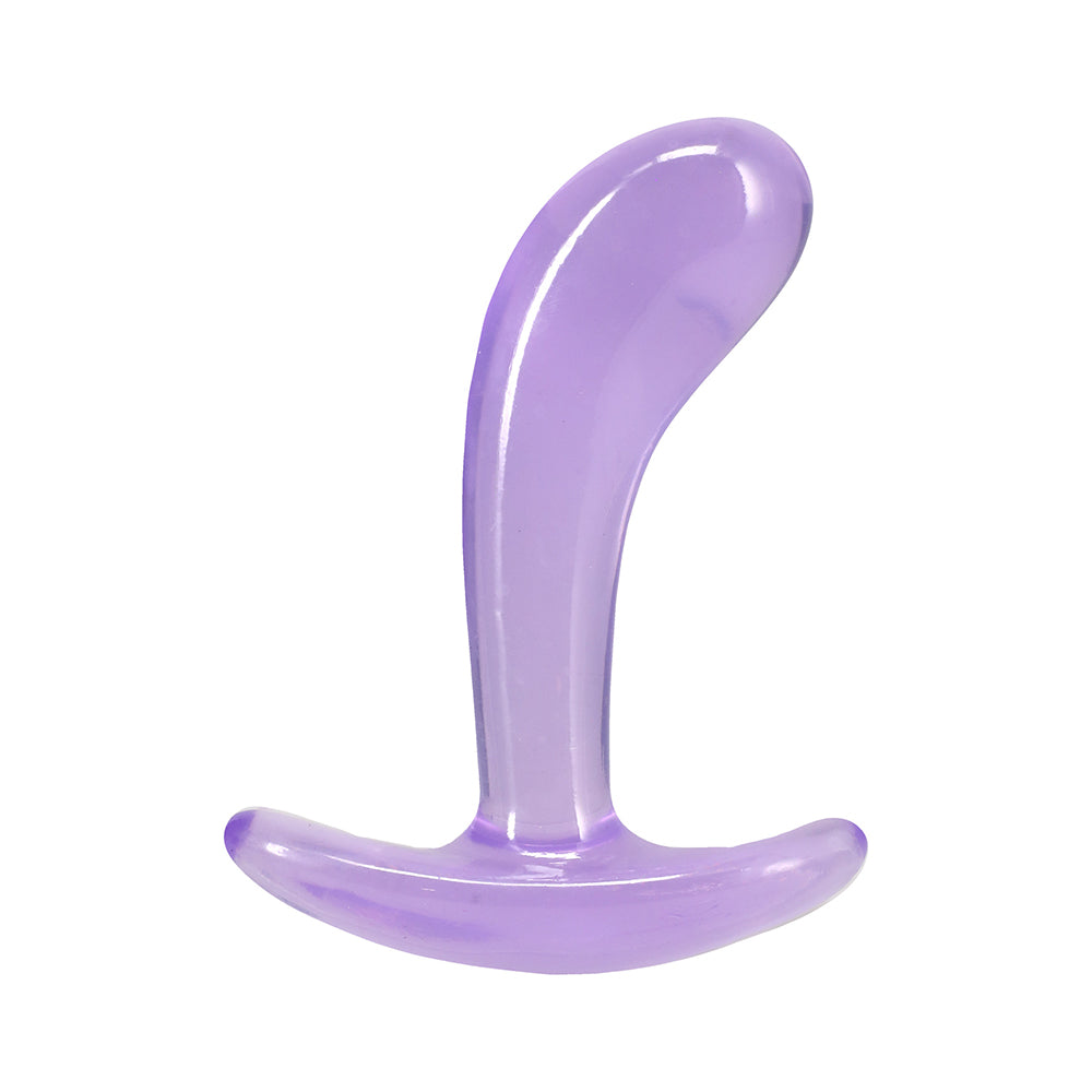 Crystal Jellies Curved Anal Trainer Set Purple