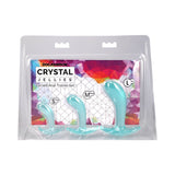 Crystal Jellies Curved Anal Trainer Set Teal