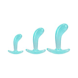 Crystal Jellies Curved Anal Trainer Set Teal